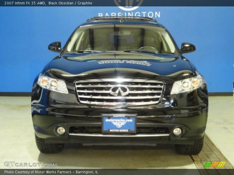Black Obsidian / Graphite 2007 Infiniti FX 35 AWD