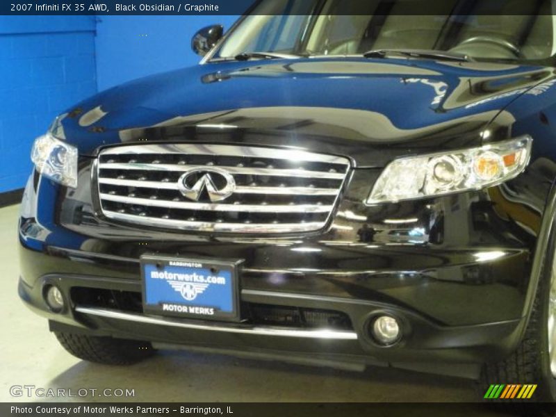 Black Obsidian / Graphite 2007 Infiniti FX 35 AWD