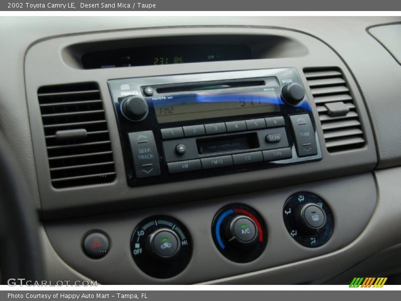 Desert Sand Mica / Taupe 2002 Toyota Camry LE