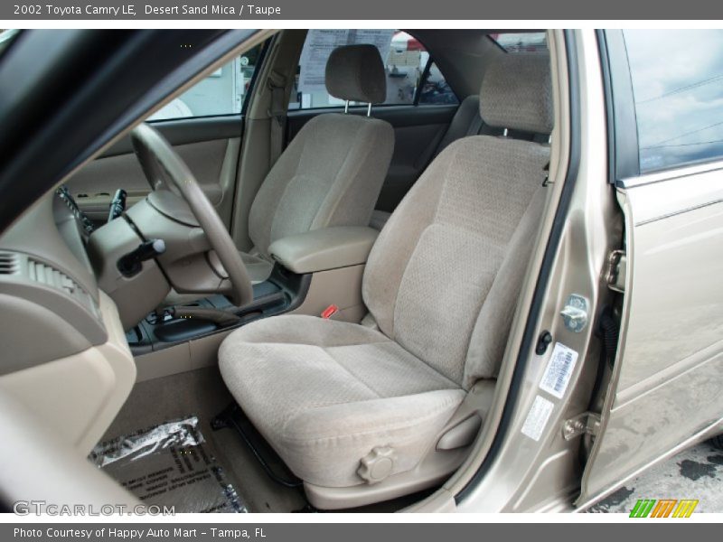 Desert Sand Mica / Taupe 2002 Toyota Camry LE