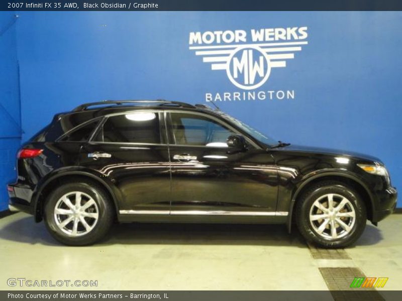 Black Obsidian / Graphite 2007 Infiniti FX 35 AWD