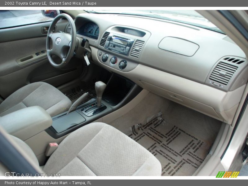 Desert Sand Mica / Taupe 2002 Toyota Camry LE