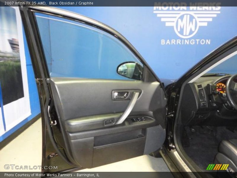 Black Obsidian / Graphite 2007 Infiniti FX 35 AWD