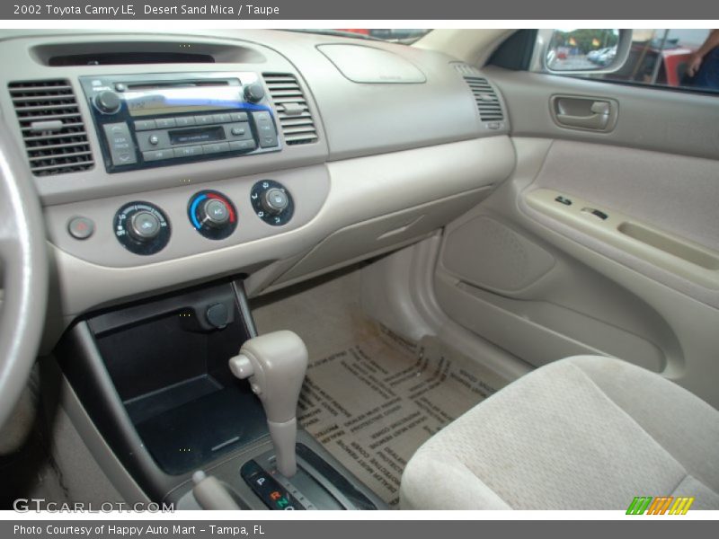 Desert Sand Mica / Taupe 2002 Toyota Camry LE