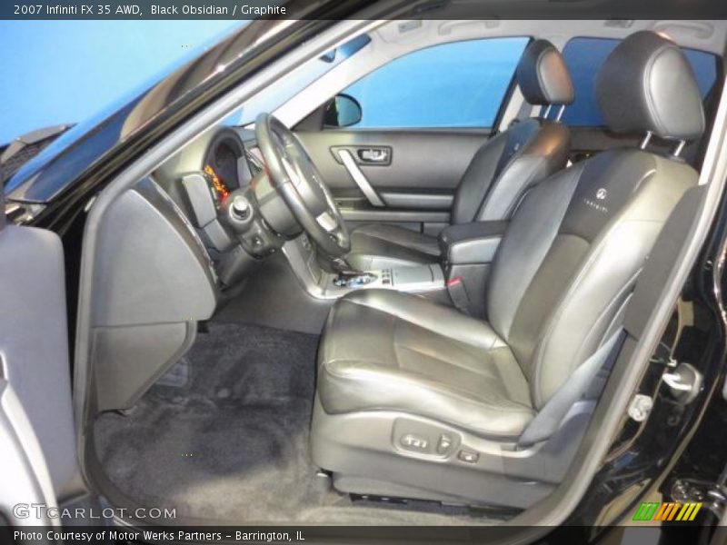 Black Obsidian / Graphite 2007 Infiniti FX 35 AWD