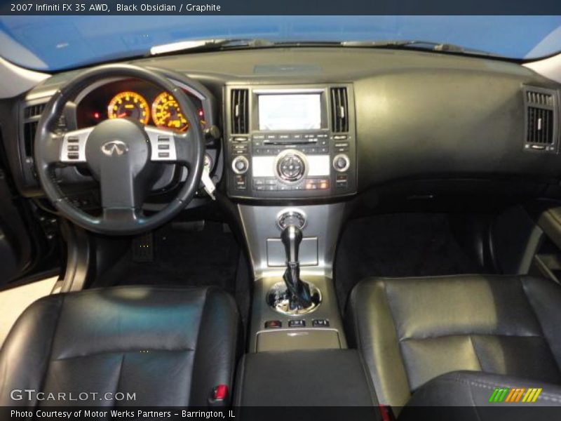 Black Obsidian / Graphite 2007 Infiniti FX 35 AWD