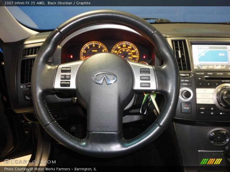 Black Obsidian / Graphite 2007 Infiniti FX 35 AWD