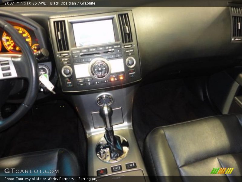Black Obsidian / Graphite 2007 Infiniti FX 35 AWD