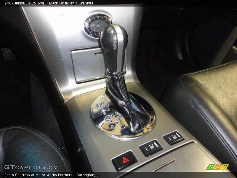 Black Obsidian / Graphite 2007 Infiniti FX 35 AWD