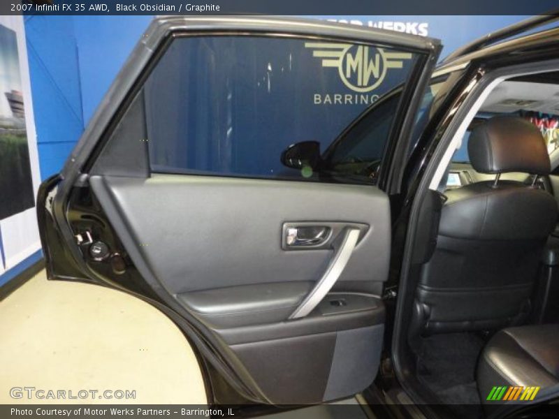 Black Obsidian / Graphite 2007 Infiniti FX 35 AWD