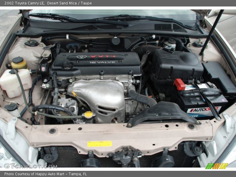 Desert Sand Mica / Taupe 2002 Toyota Camry LE
