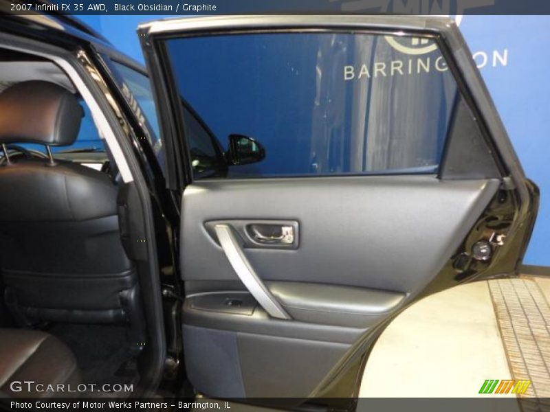 Black Obsidian / Graphite 2007 Infiniti FX 35 AWD