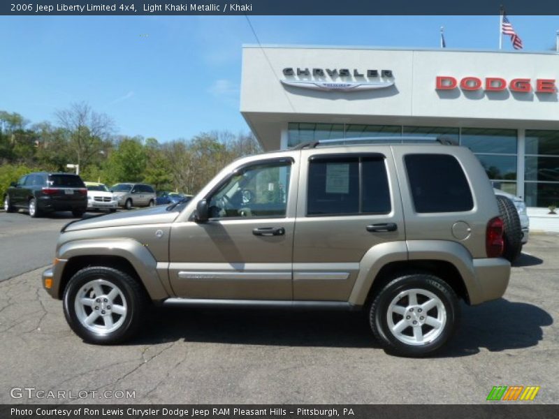 Light Khaki Metallic / Khaki 2006 Jeep Liberty Limited 4x4