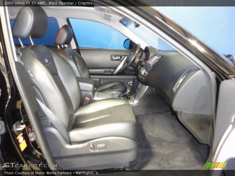 Black Obsidian / Graphite 2007 Infiniti FX 35 AWD