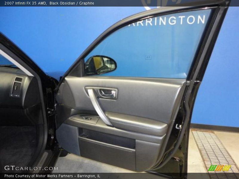 Black Obsidian / Graphite 2007 Infiniti FX 35 AWD