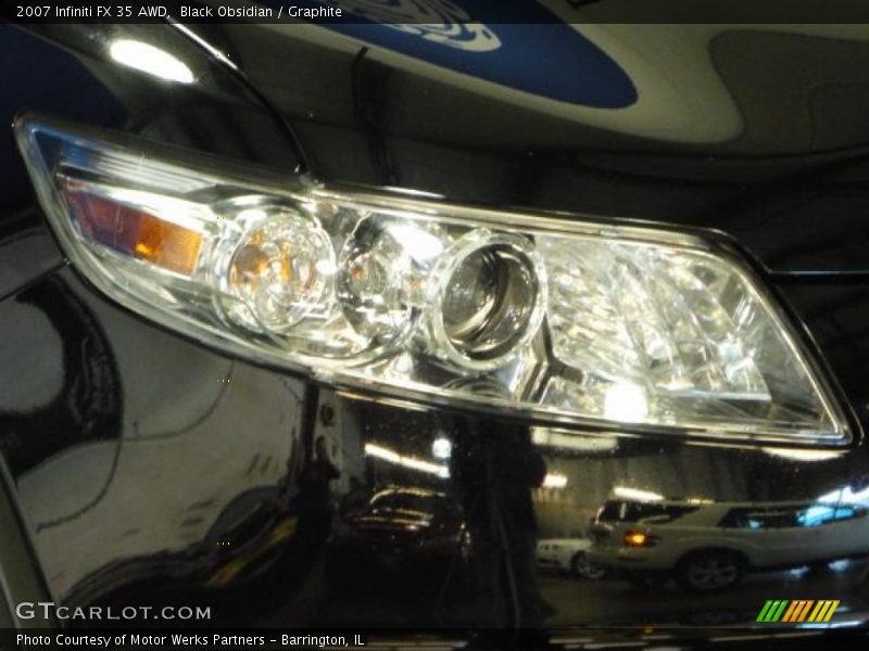Black Obsidian / Graphite 2007 Infiniti FX 35 AWD