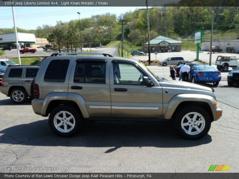 Light Khaki Metallic / Khaki 2006 Jeep Liberty Limited 4x4