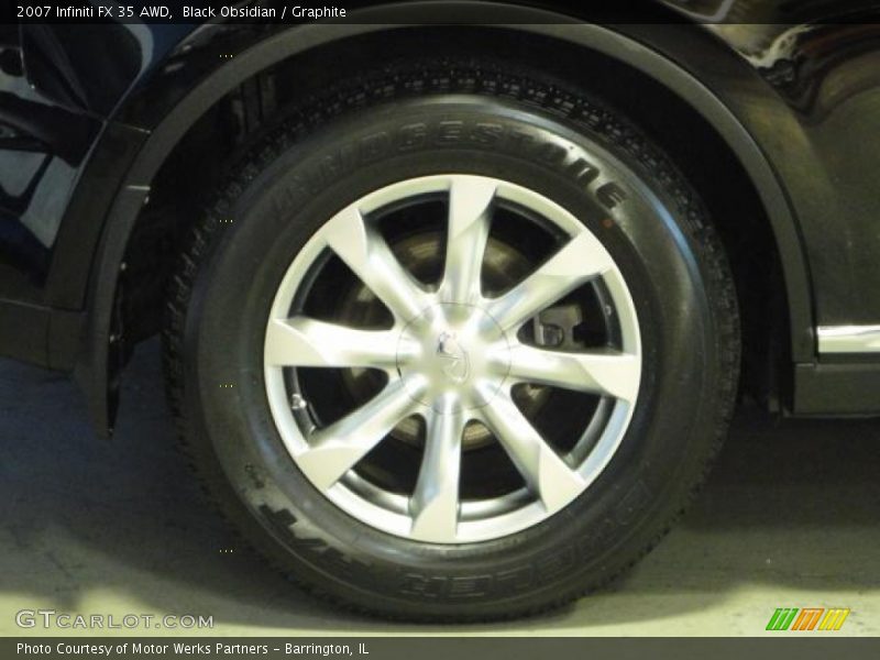 Black Obsidian / Graphite 2007 Infiniti FX 35 AWD