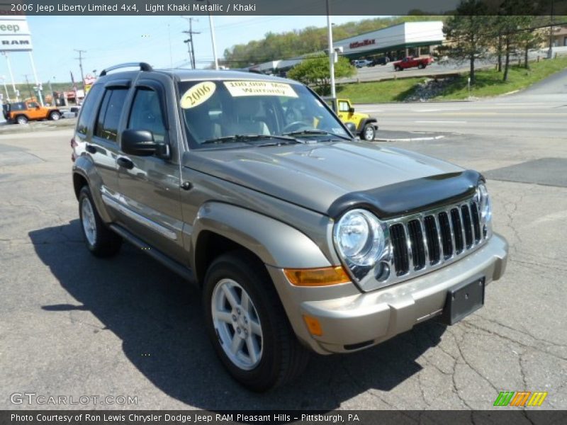 Light Khaki Metallic / Khaki 2006 Jeep Liberty Limited 4x4