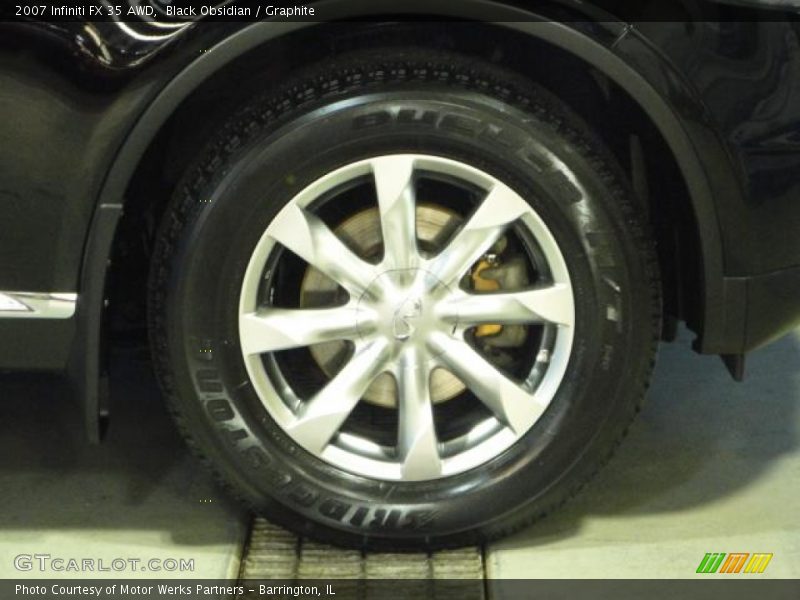Black Obsidian / Graphite 2007 Infiniti FX 35 AWD