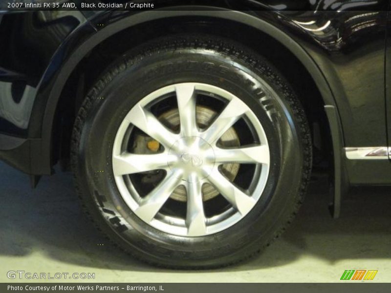 Black Obsidian / Graphite 2007 Infiniti FX 35 AWD