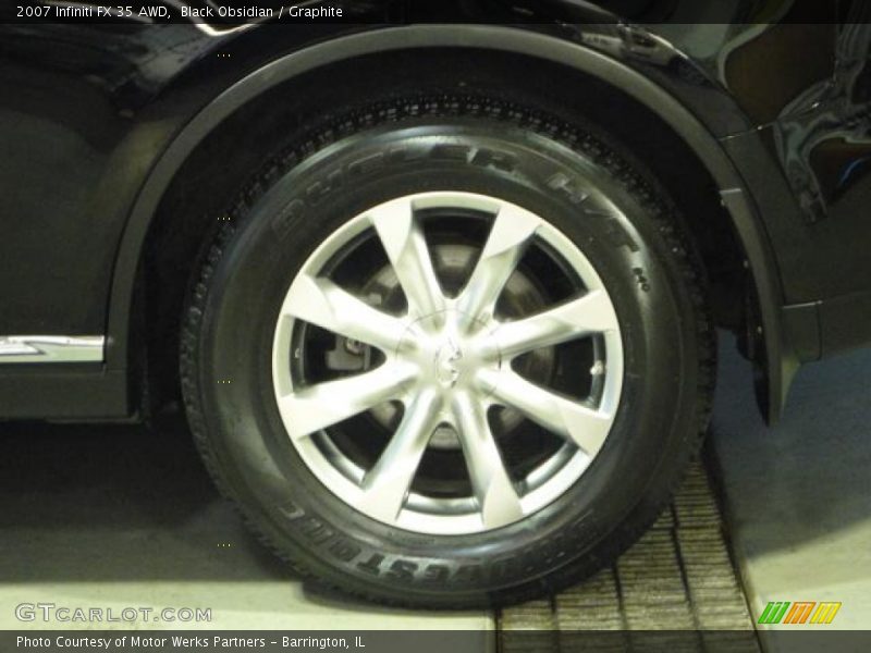 Black Obsidian / Graphite 2007 Infiniti FX 35 AWD