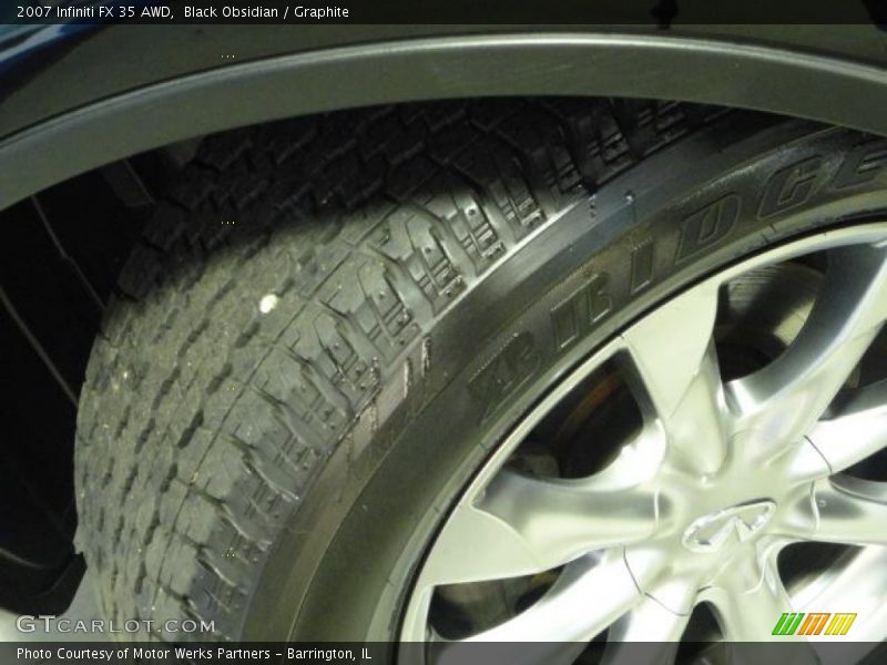 Black Obsidian / Graphite 2007 Infiniti FX 35 AWD