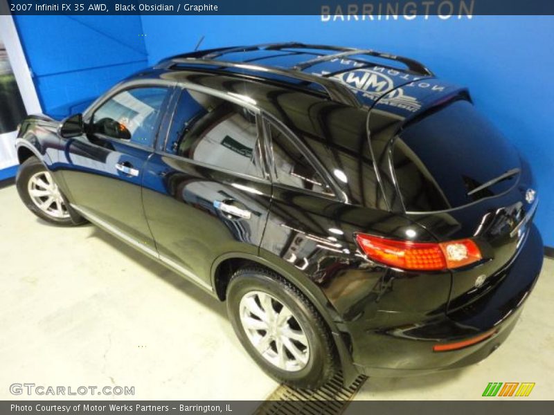 Black Obsidian / Graphite 2007 Infiniti FX 35 AWD