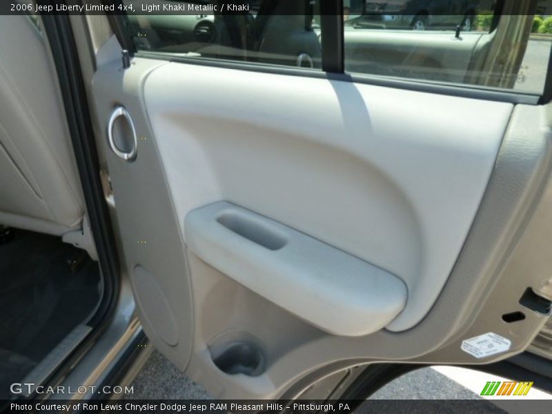 Light Khaki Metallic / Khaki 2006 Jeep Liberty Limited 4x4