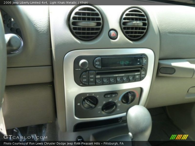 Light Khaki Metallic / Khaki 2006 Jeep Liberty Limited 4x4