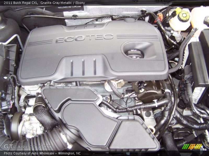 Granite Gray Metallic / Ebony 2011 Buick Regal CXL