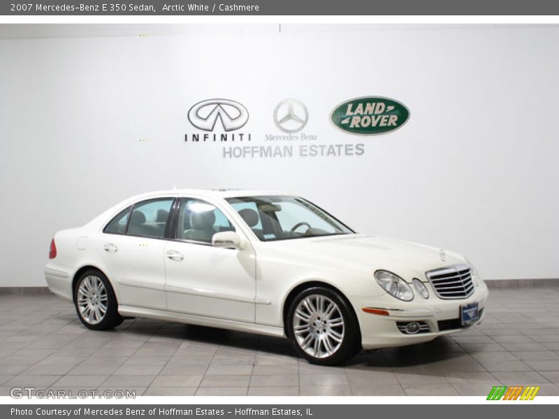 Arctic White / Cashmere 2007 Mercedes-Benz E 350 Sedan