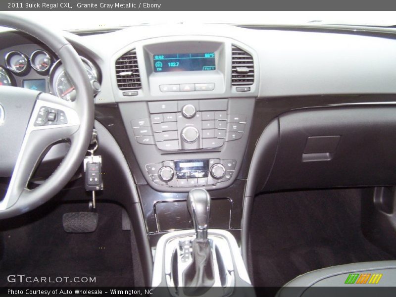 Granite Gray Metallic / Ebony 2011 Buick Regal CXL