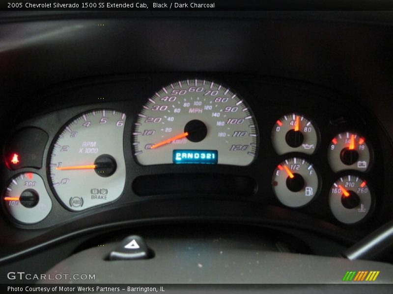  2005 Silverado 1500 SS Extended Cab SS Extended Cab Gauges