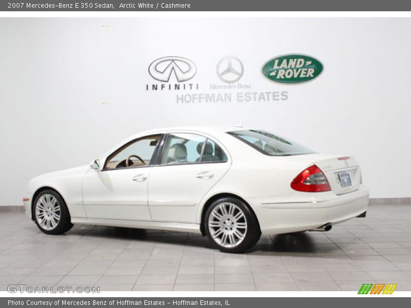 Arctic White / Cashmere 2007 Mercedes-Benz E 350 Sedan