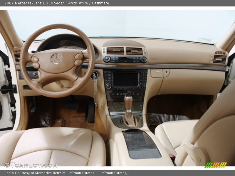 Arctic White / Cashmere 2007 Mercedes-Benz E 350 Sedan