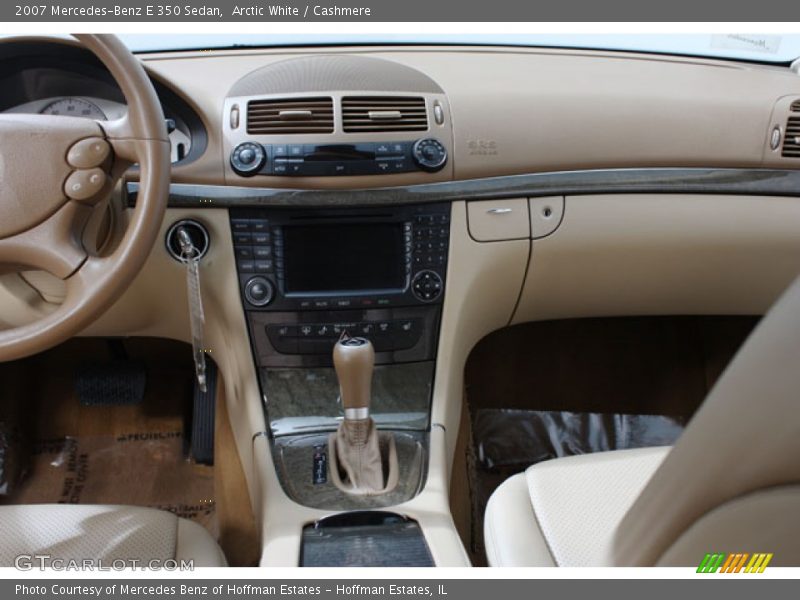 Arctic White / Cashmere 2007 Mercedes-Benz E 350 Sedan