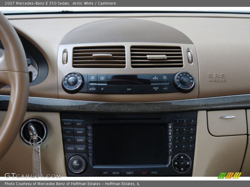 Arctic White / Cashmere 2007 Mercedes-Benz E 350 Sedan