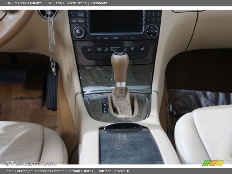 Arctic White / Cashmere 2007 Mercedes-Benz E 350 Sedan