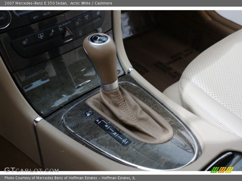 Arctic White / Cashmere 2007 Mercedes-Benz E 350 Sedan