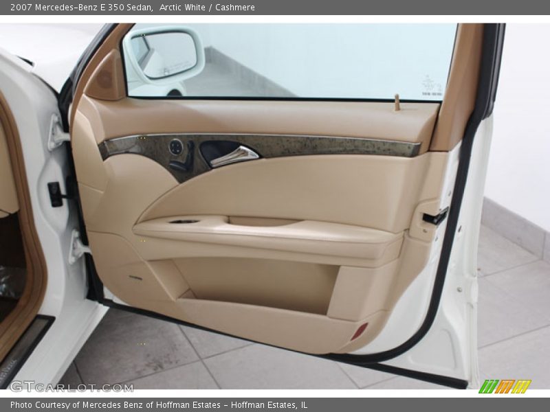 Arctic White / Cashmere 2007 Mercedes-Benz E 350 Sedan