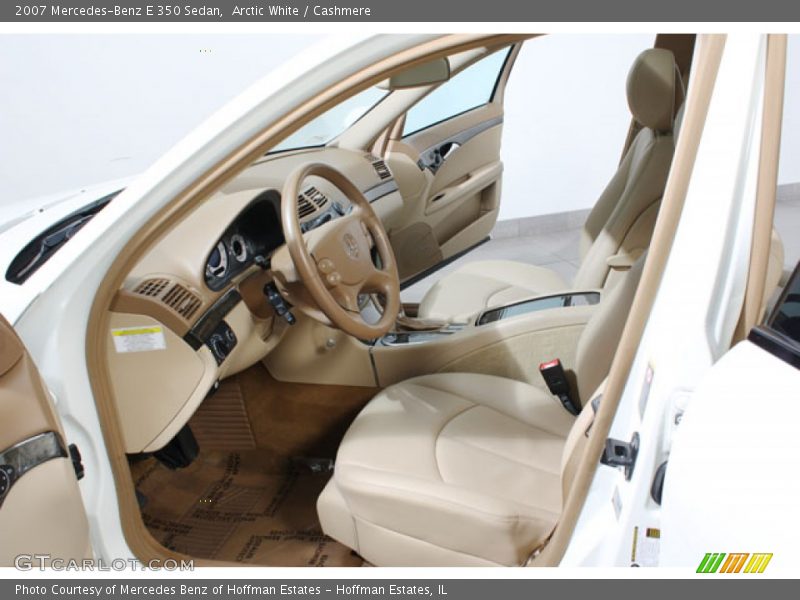 Arctic White / Cashmere 2007 Mercedes-Benz E 350 Sedan