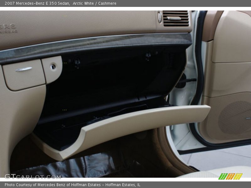 Arctic White / Cashmere 2007 Mercedes-Benz E 350 Sedan