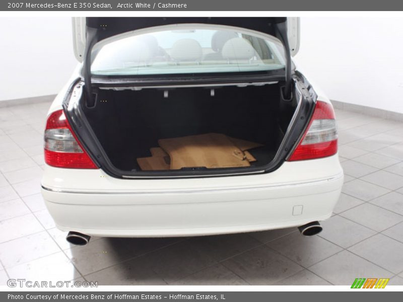 Arctic White / Cashmere 2007 Mercedes-Benz E 350 Sedan