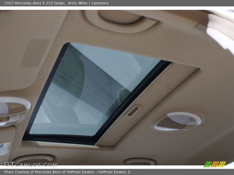 Arctic White / Cashmere 2007 Mercedes-Benz E 350 Sedan