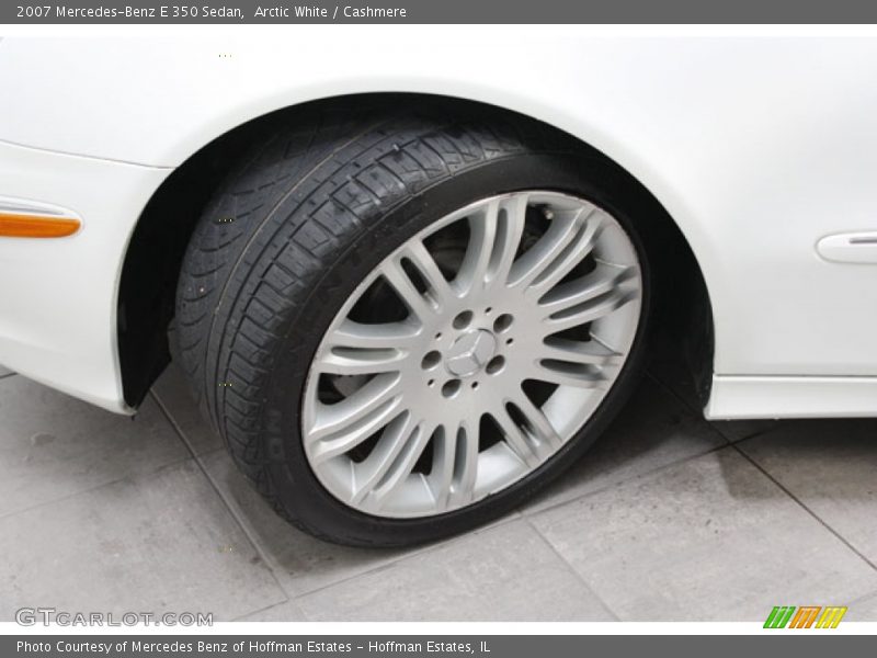 Arctic White / Cashmere 2007 Mercedes-Benz E 350 Sedan