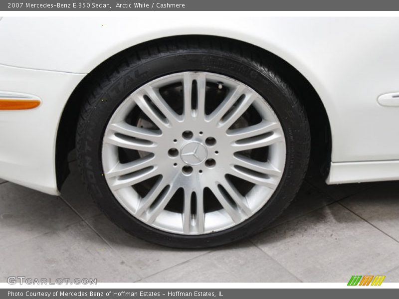 Arctic White / Cashmere 2007 Mercedes-Benz E 350 Sedan
