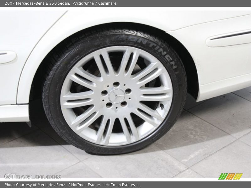 Arctic White / Cashmere 2007 Mercedes-Benz E 350 Sedan