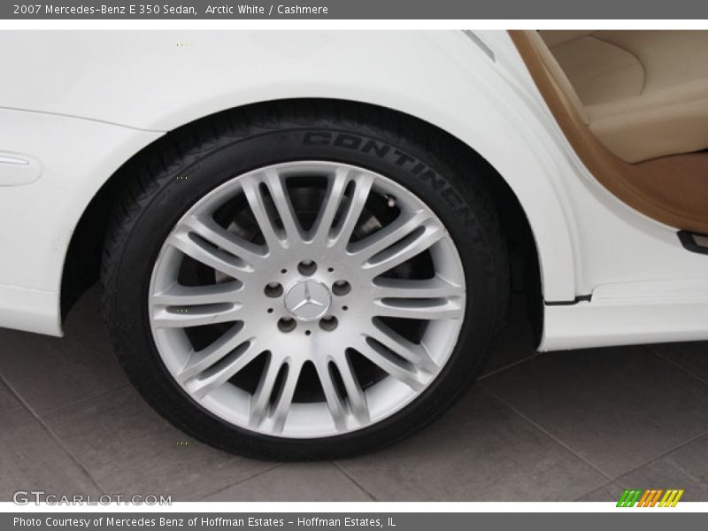 Arctic White / Cashmere 2007 Mercedes-Benz E 350 Sedan