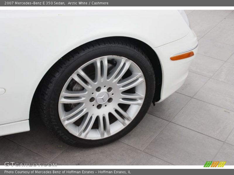 Arctic White / Cashmere 2007 Mercedes-Benz E 350 Sedan